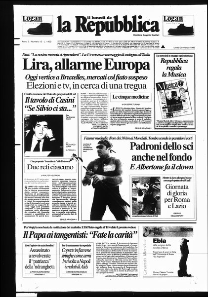 Il lunedì de La repubblica